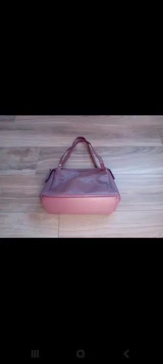 Borsa in pelle color vinaccia