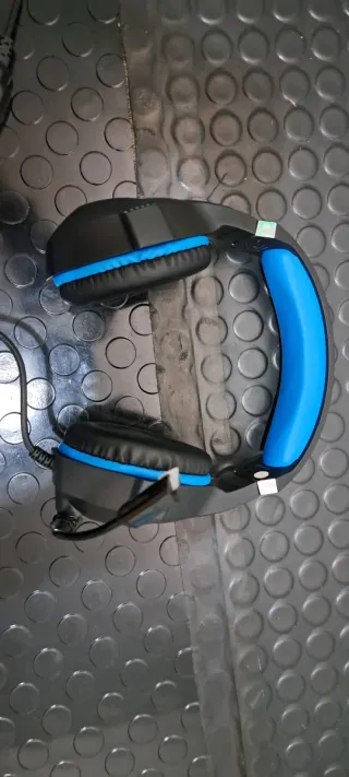 Auriculares Gaming Azules y Negros