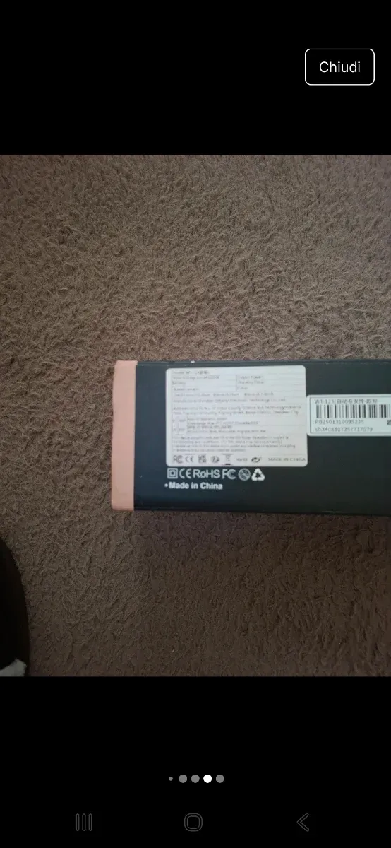 Arriccia Capelli Automatico Nero/Oro