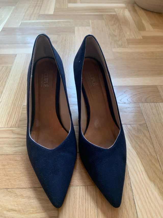 Zapatos de salón azul marino mujer CUPLÉ