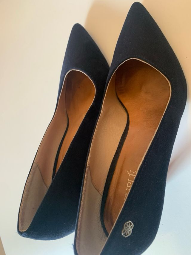 Zapatos de salón azul marino mujer CUPLÉ