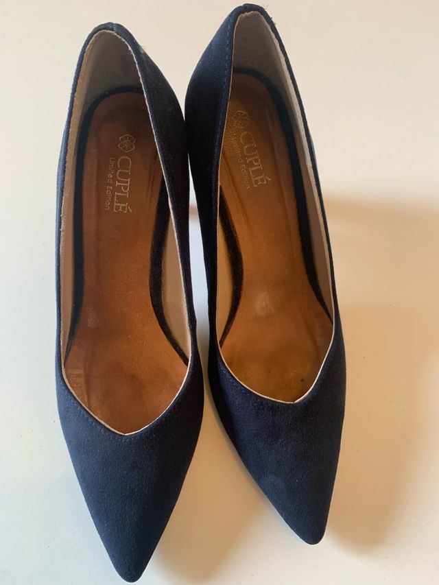 Zapatos de salón azul marino mujer CUPLÉ