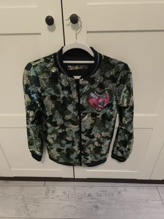 Cazadora Desigual lentejuelas T.11/12