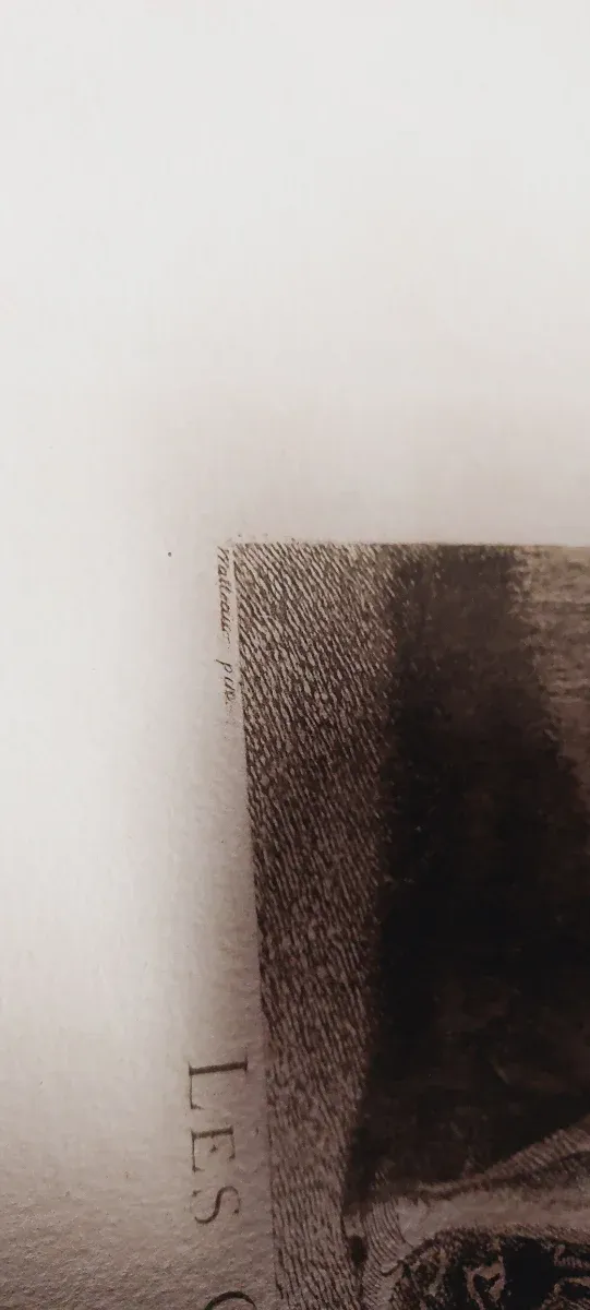 Grabado Tardieu Los Campos Eliseos