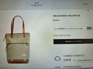 Bolso Daniel Chong Beige y Marrón