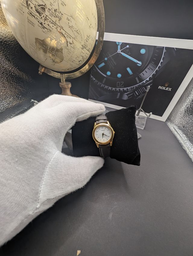 Orologio Free Way Quartz Dorato Vintage