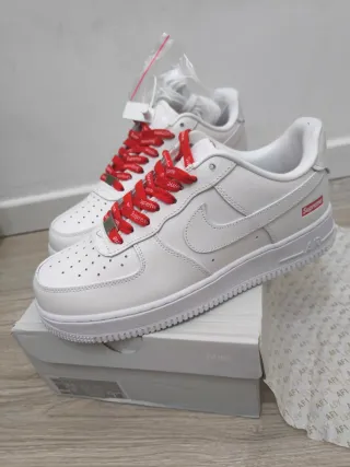 Nike Air Force 1 Supreme Blancas