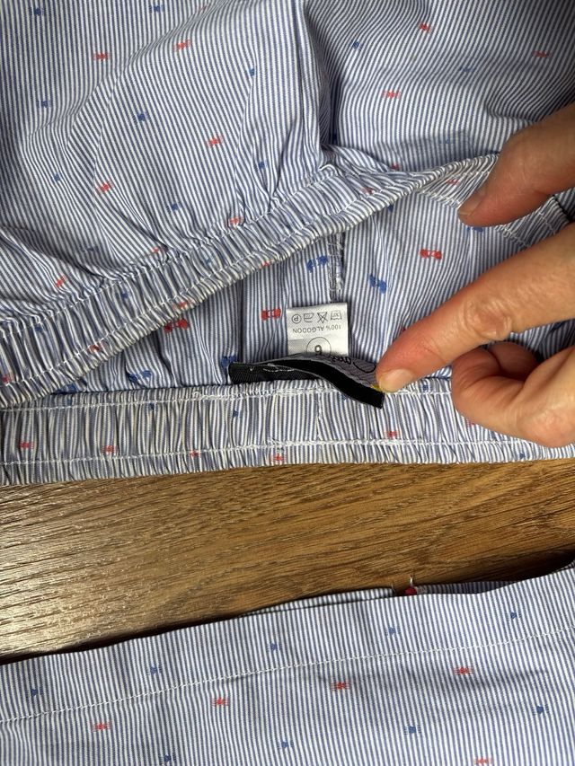 Pijama niño algodón T6