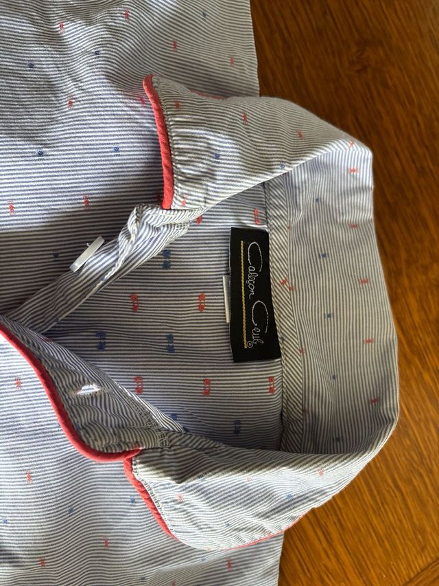 Pijama niño algodón T6