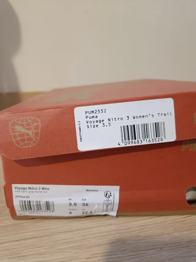 Zapatillas Puma Voyage Nitro 3 Negro/Rosa - Nuevas