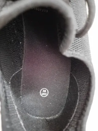 Zapatillas deportivas mujer negras talla 38