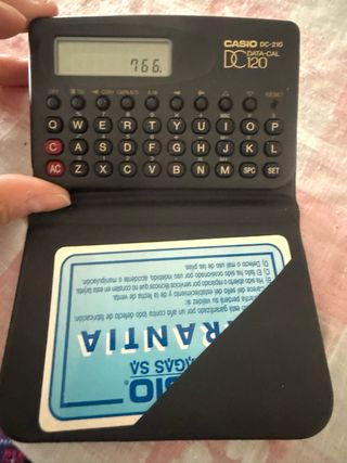 Agenda Electrónica Casio DC-210 DC120