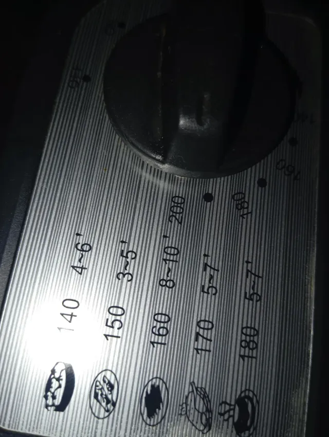 Freidora de aceite 140-200°C