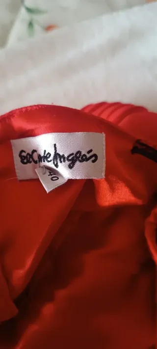 Vestido de fiesta rojo