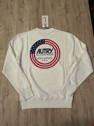 Felpa Autry Action Wear Circle Flags M NUOVA