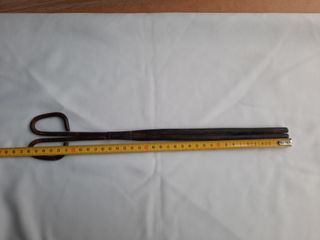 Tenazas grandes antiguas de hierro forjado 36 cm