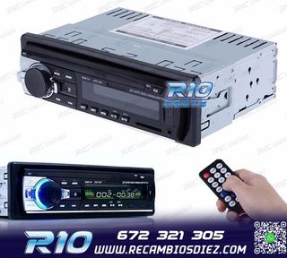 RADIO 1DIN BLUETOOTH MP3 USB SD AUX
