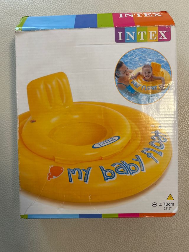 Flotador bebé Intex My Baby Float 70cm