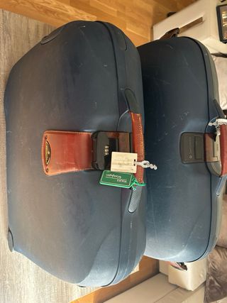 Juego 2 Maletas Samsonite Azul