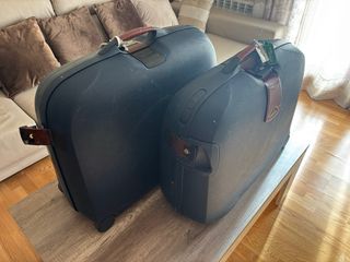 Juego 2 Maletas Samsonite Azul