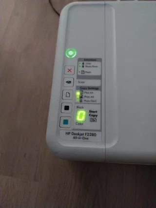 Impresora multifuncion HP Deskjet F2280 All-in-One