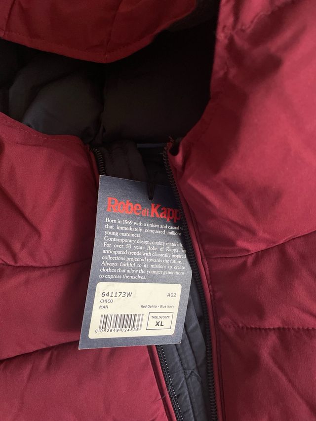 Gilet imbottito Robe di Kappa XL bordeaux