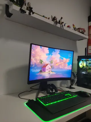 Monitor BenQ Mobiuz EX2710R QHD 2K 165Hz