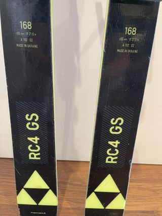 Esquís Fischer RC4 GS Competición