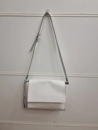 Borsa Ripani Pelle Bianca