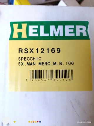 Specchietto Sinistro Mercedes-Benz 100