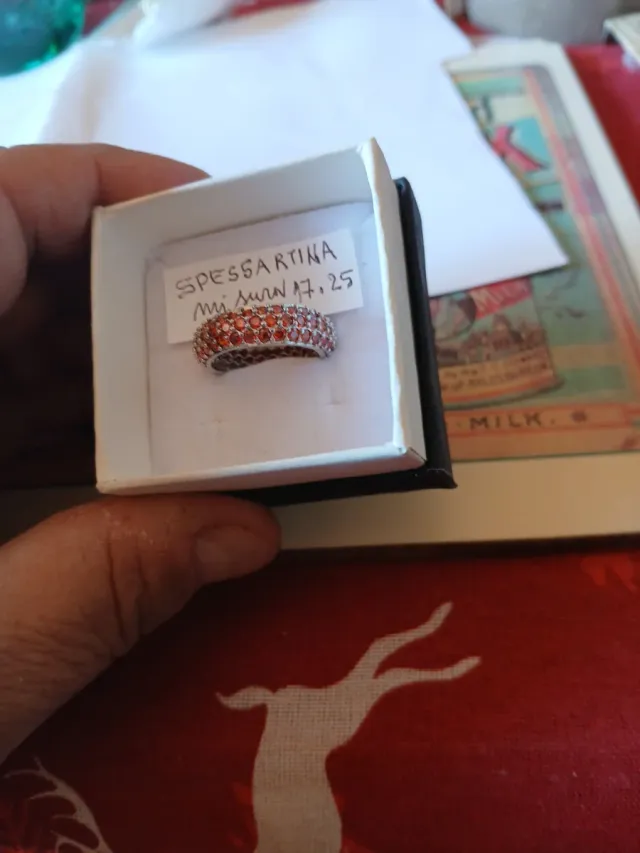 Anello Argento Mai Indossato