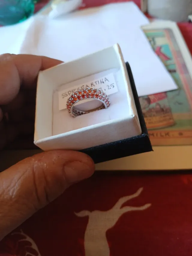 Anello Argento Mai Indossato