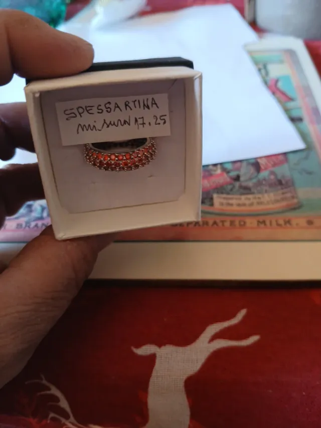 Anello Argento Mai Indossato