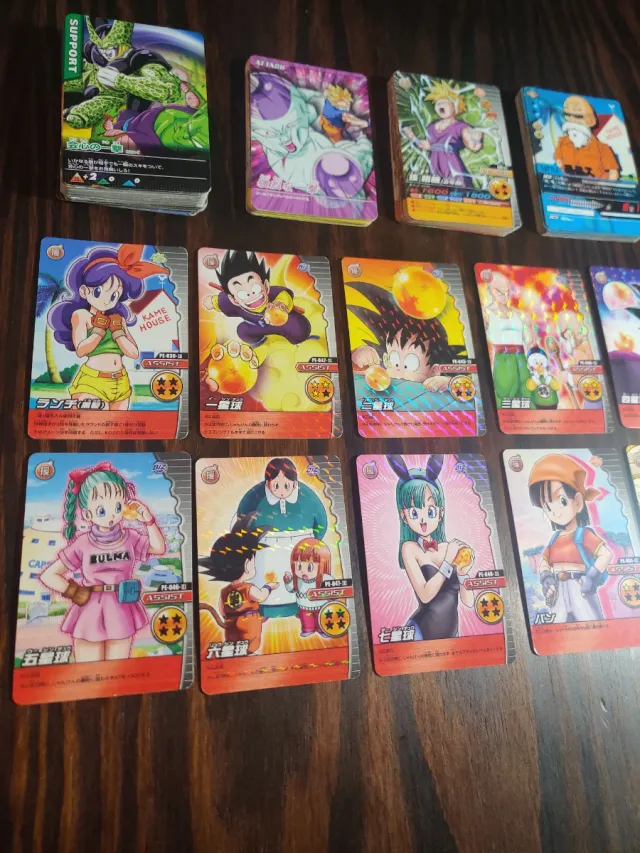 Dragon Ball Data Carddass/super card game card lot