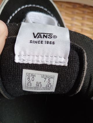 Zapatillas Vans Talla 38 Leopardo