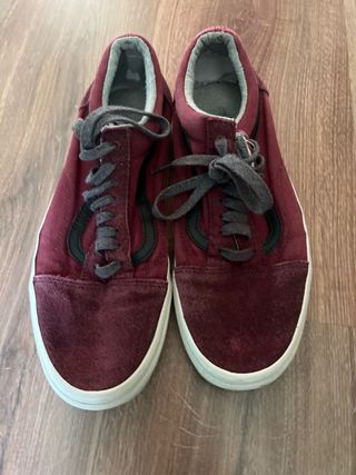 Vans Granate Talla 43 Hombre