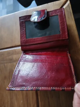 Cartera artesana Rastro Madrid