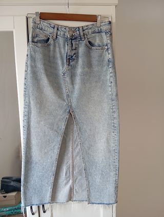 Falda vaquera H&M Divided Talla 34