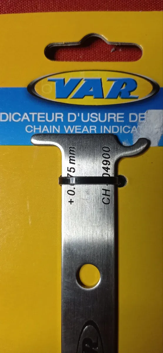Comprobador Desgaste Cadena VAR