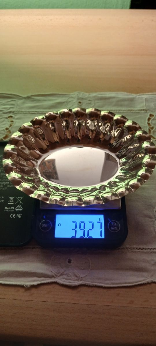 Argento 800 ciotola decorativa