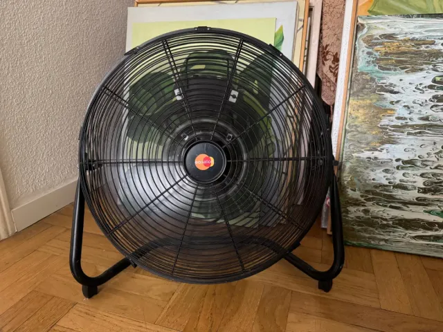 Ventilador industrial Equation negro