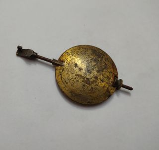 Vecchio Bilanciere Pendolo Metallo Primi '900