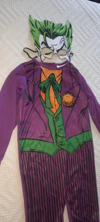 Disfraz Joker Niño Talla 4-6