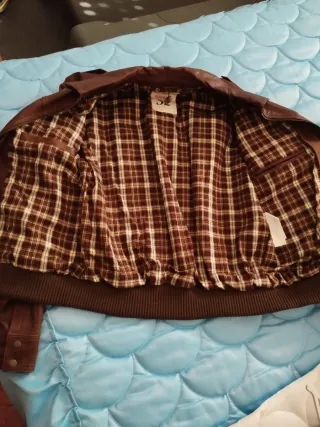 Chaqueta aviador Green Coast marrón Talla L