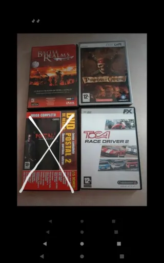 Lote 3 juegos PC: Battle Realms, Postal 2, Toca Ra