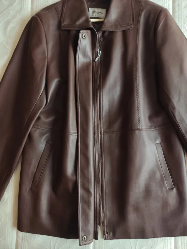 Chaqueta Mujer Poliéster Marrón