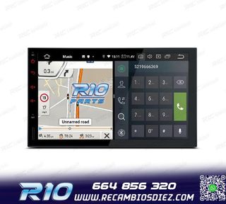 RADIO GPS ANDROID 14 2DIN 7" MULTIMEDIA GPS HD 3 USB SD