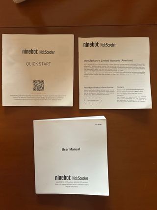 Patinete Eléctrico Segway Ninebot ES2