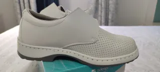 Zapatos de seguridad blancos talla 41