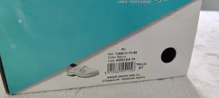 Zapatos de seguridad blancos talla 41